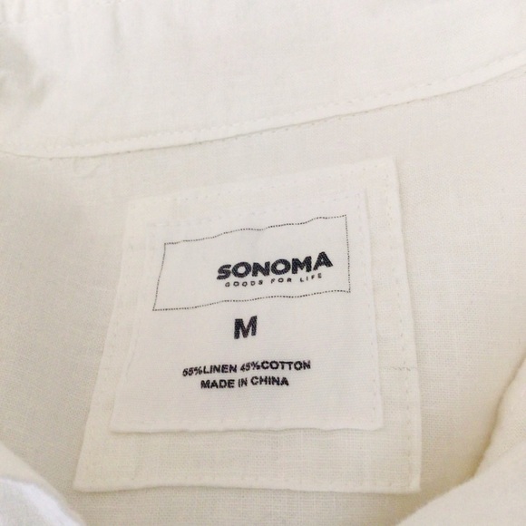 Sonoma jacket medium white linen - Picture 9 of 11